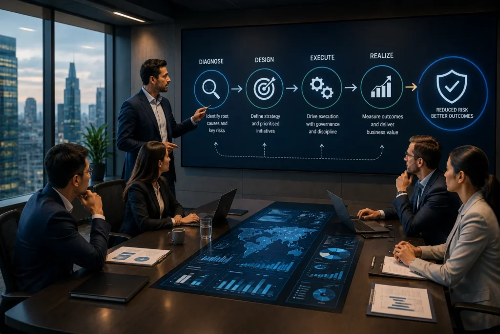 How Business Transformation Consulting Services Reduce Failure Risk