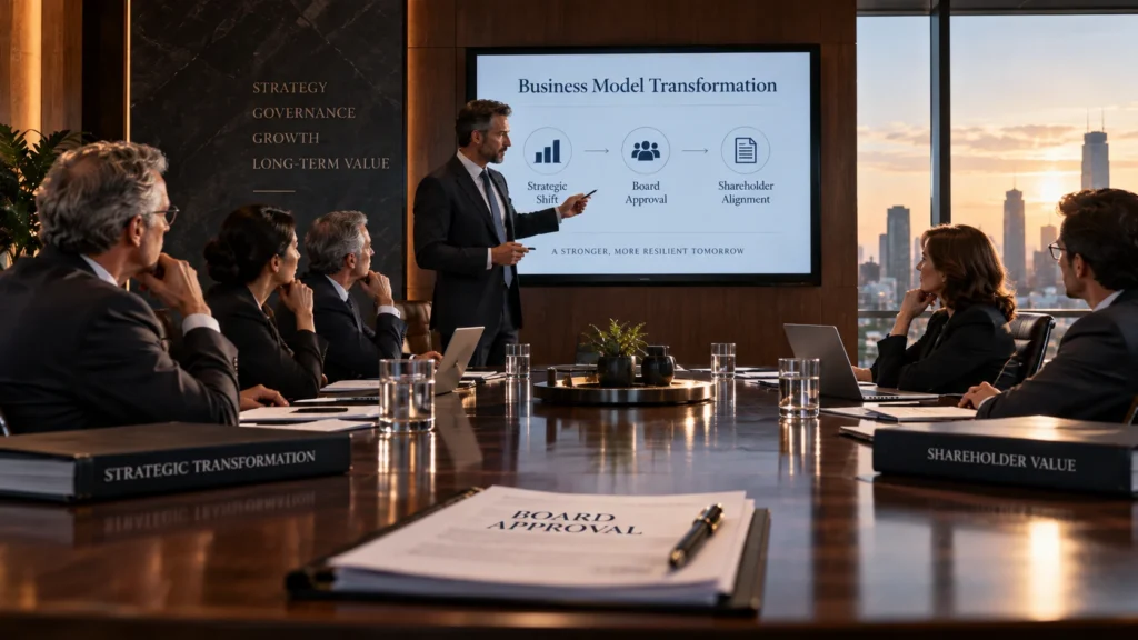 When Business Model Transformation Requires Board And Shareholder Approval 